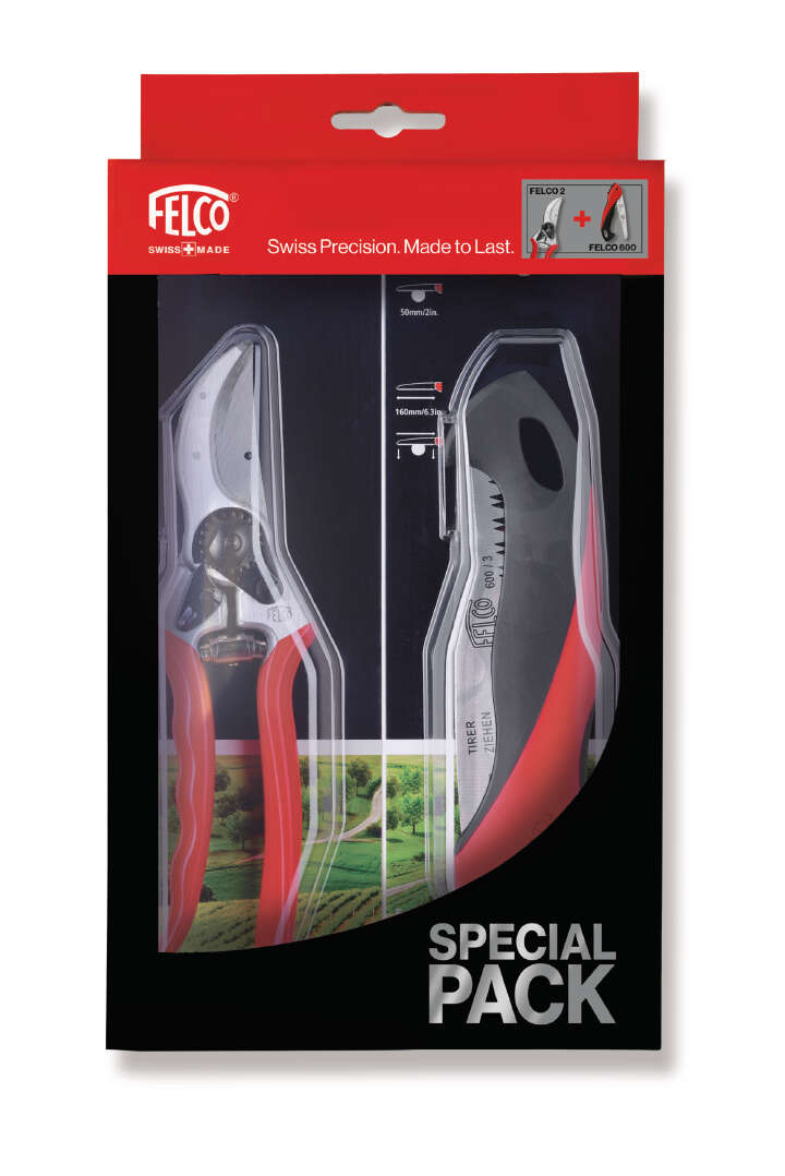 FELCO Set Schere Felco 2 und Säge Felco 600